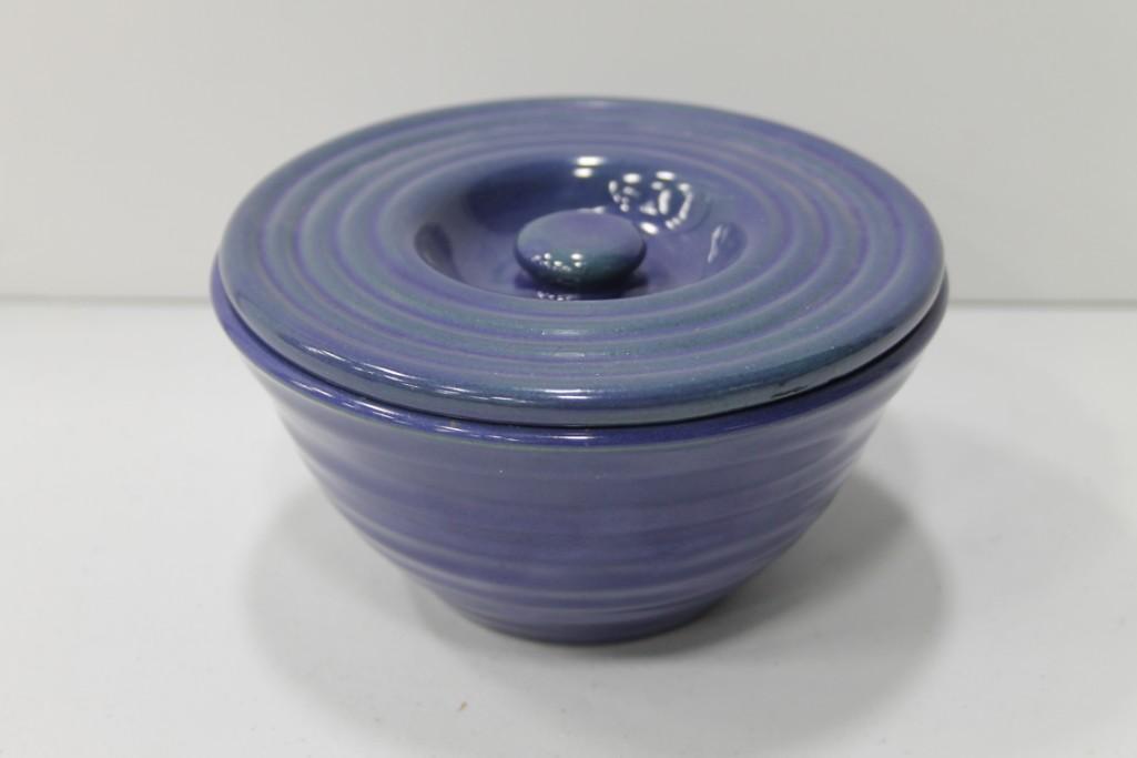 Bauer Mixing Bowl and Refrigerator Jar Lid (1 of 6)