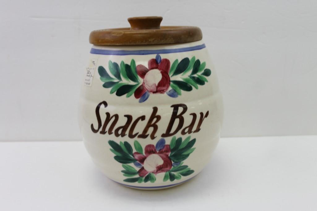 Bauer Gloss Pastel 'Snack Jar' Cookie Jar (1 of 9)