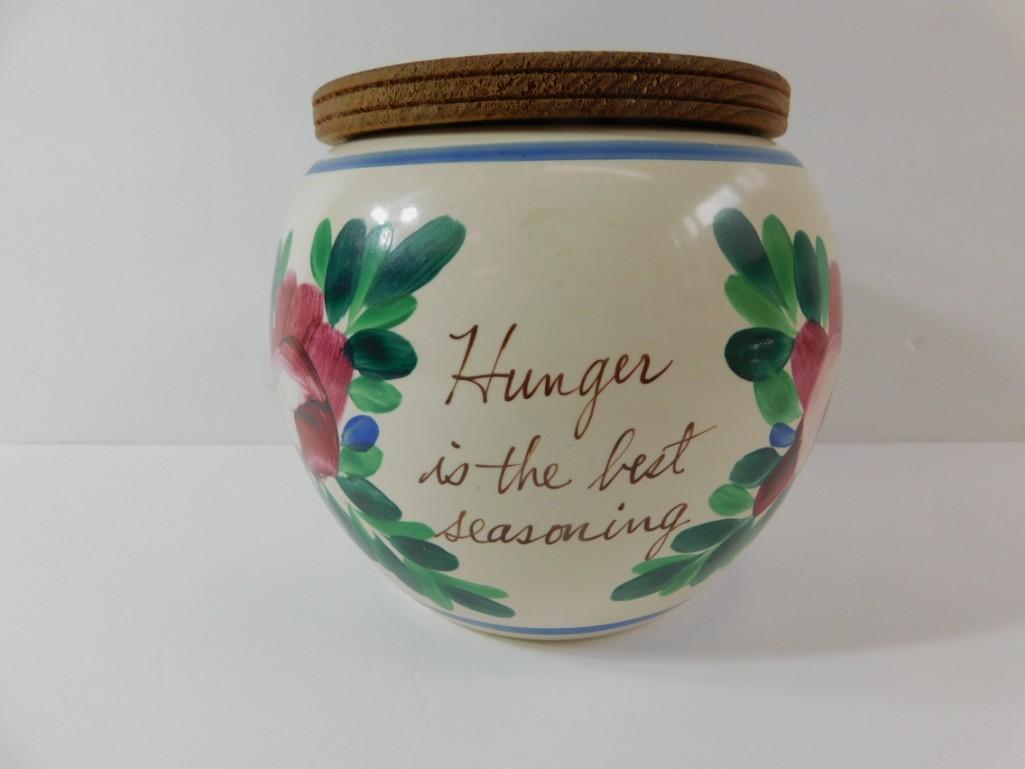 Bauer 'Hunger is the Best Seasoning' Misc. Canister (1 of 3)