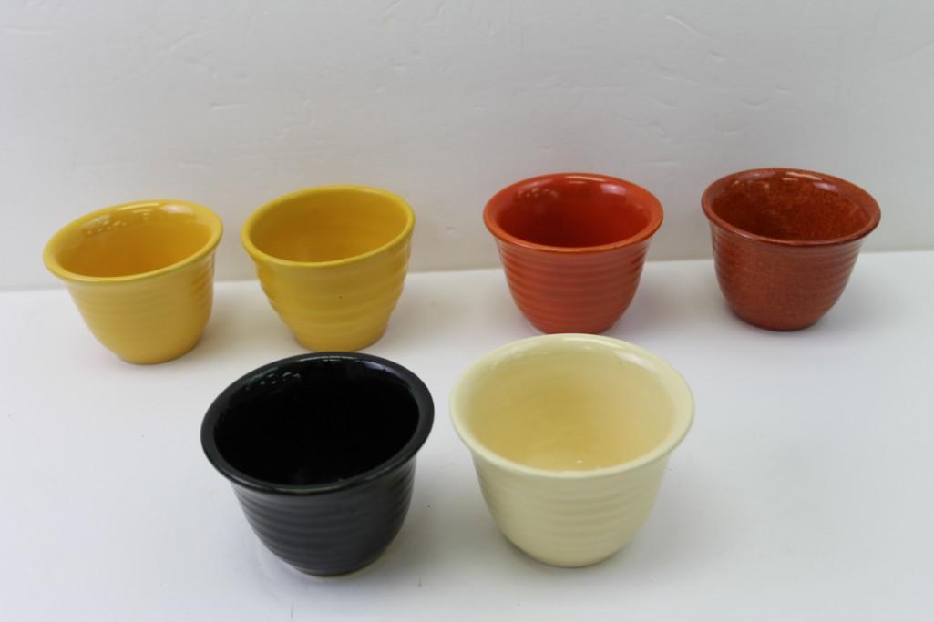 Set of 6 Ringware Custard Cups (1 of 3)