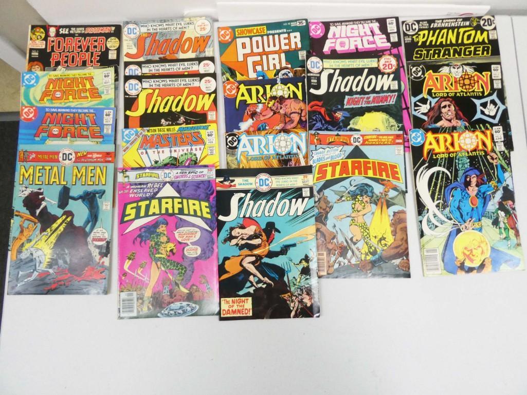 19 DC Comics incl Forever People , Night Force , Metal (1 of 3)