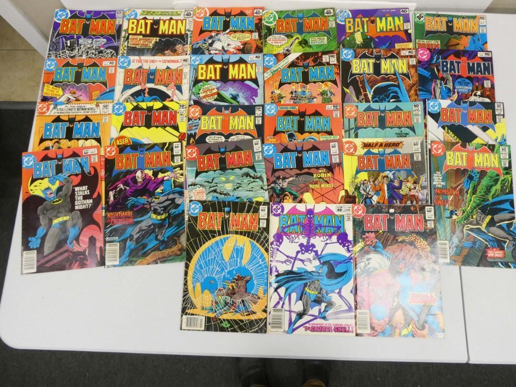 27 Bat Man Comics 40 cent to 60 cent (1 of 4)