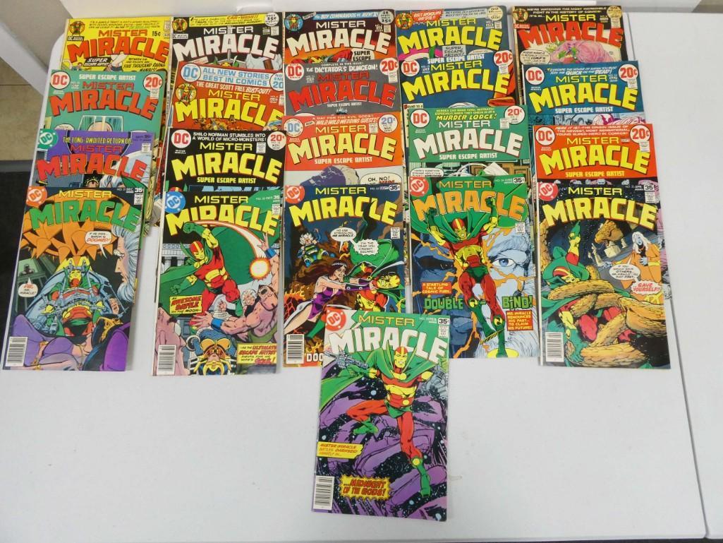 21 Mister Miracle DC Comics 15 cent to 35 cent Comic (1 of 4)