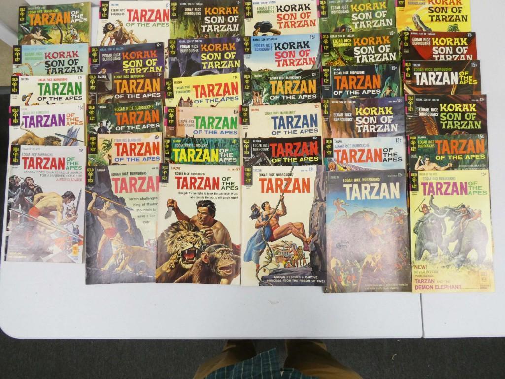35 Golden Key Comics incl Edgar Rice Burroughs Tarzan (1 of 4)