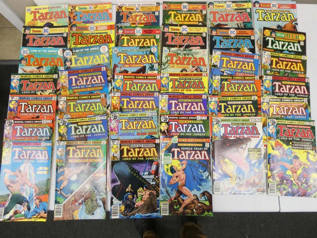 40 DC and Marvel Tarzan Comics 25 cent to 50 cent (1 of 3)