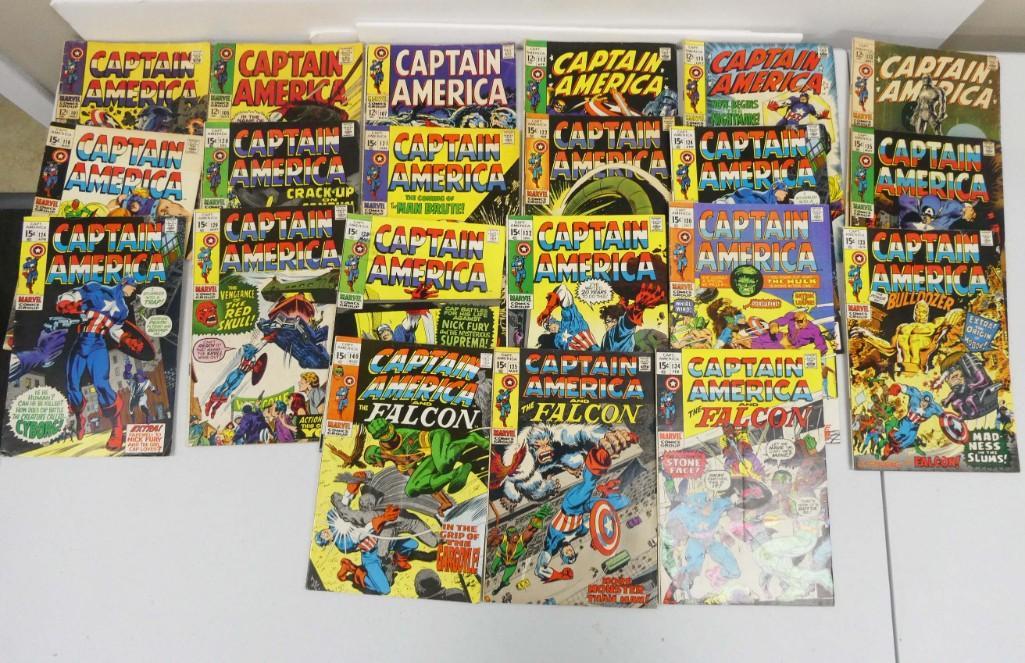 21 Captain America Comics 12 cent and 15 cent Vintage (1 of 4)