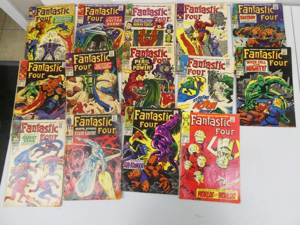 14 Fantastic Four 12 cent Vintage Comic Books (1 of 3)