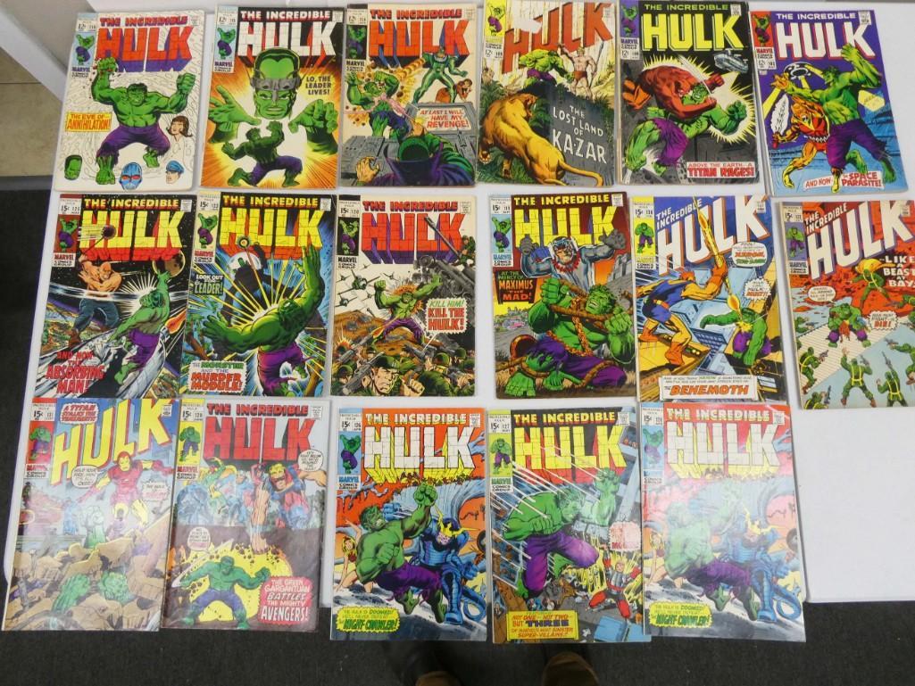 17 The Incredible Hulk Comic 12 cent and 15 cent (1 of 3)