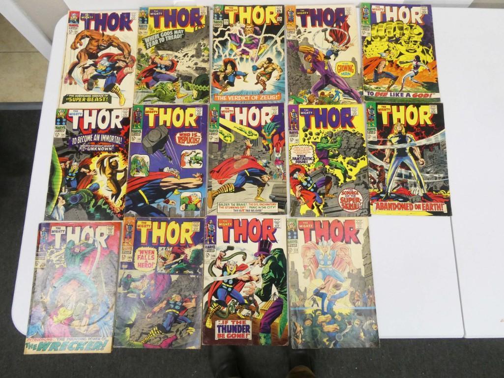14 The Mighty Thor Comics Vintage 12 Cent Comic Books (1 of 3)