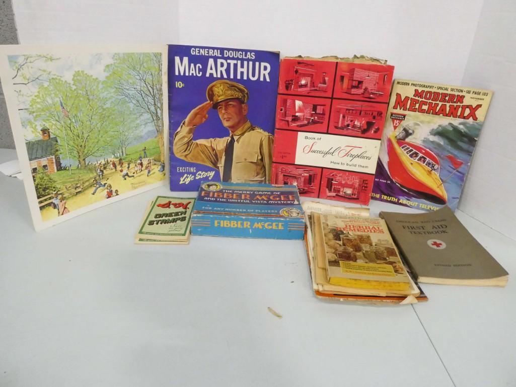 Vintage Books , Games , Ephemera (1 of 1)