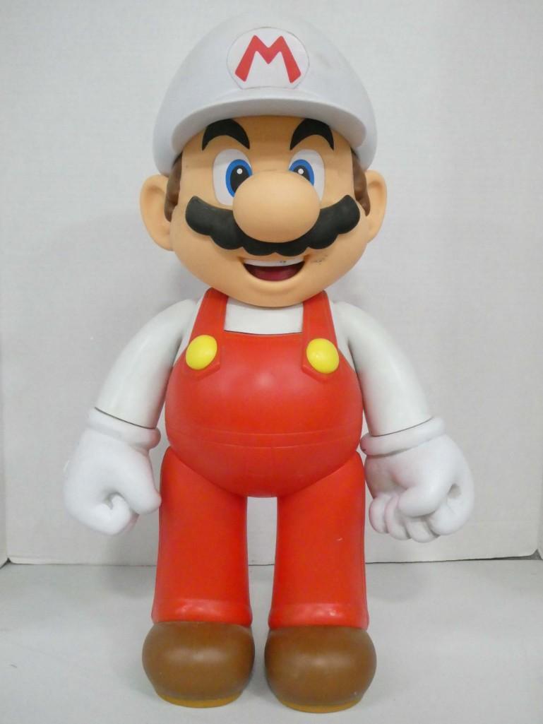20" Tall Mario Plastic Posable Figure from Nintendo: 20" Tall Mario Plastic Posable Figure from Nintendo Mario Bros