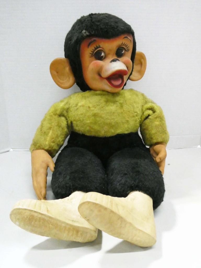 Vintage Plush Monkey Doll (1 of 4)