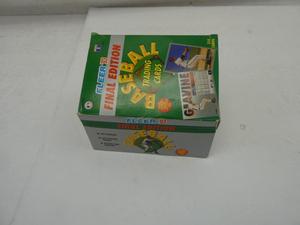 Fleer 1993 Final Edition Baseball Cards: Fleer 1993 Final Edition Baseball Cards These look complete, but it has been opened, so no guarantees.