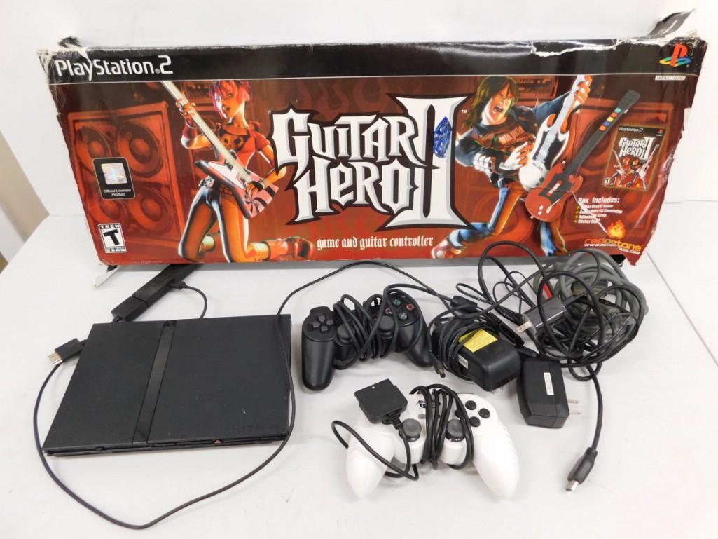 Playstation 2 , Some Controllers , Madden 2004 , Guitar (1 of 4)