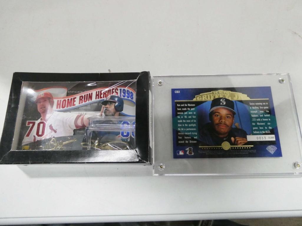 Special Ken Griffey Jr Card and Special 23K Gold Mark (1 of 3)
