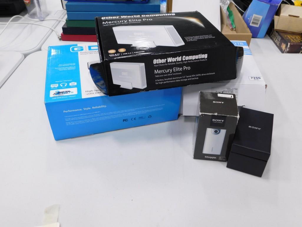 Several Untested Electronic Devices incl OWC Mercury (1 of 10)