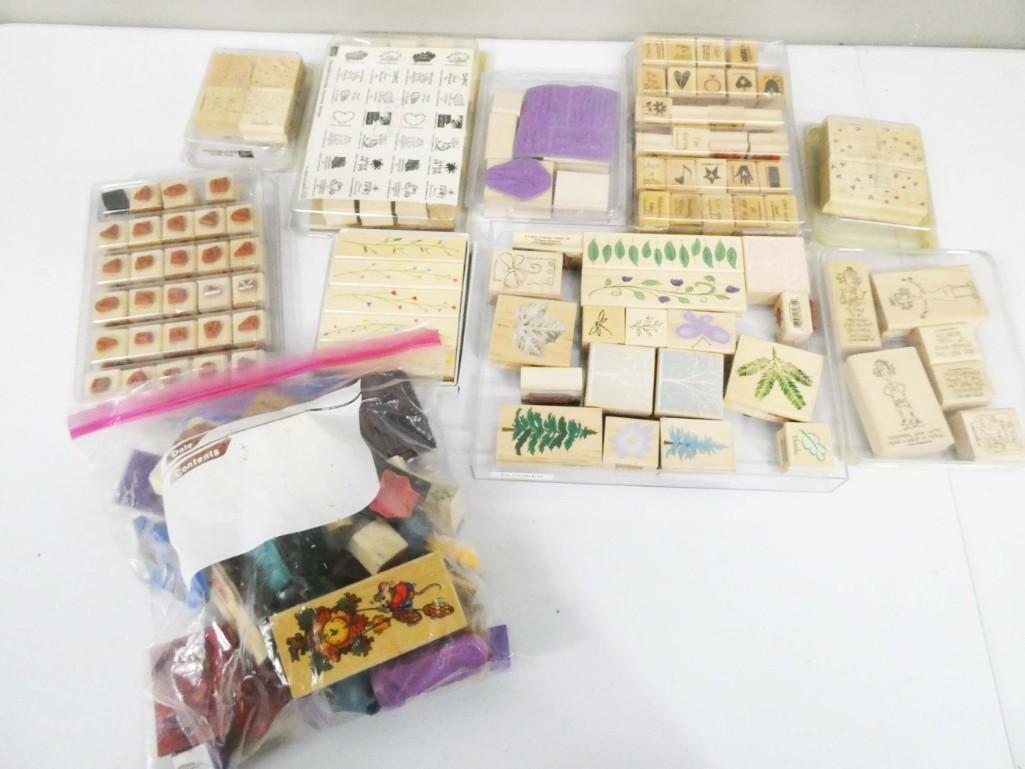 Lot of Rubber Stamps for Scrapbooking (1 of 4)