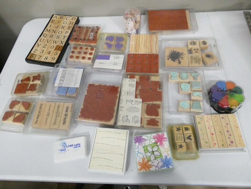 Lot of Rubber Stamps for Scrapbooking (1 of 7)