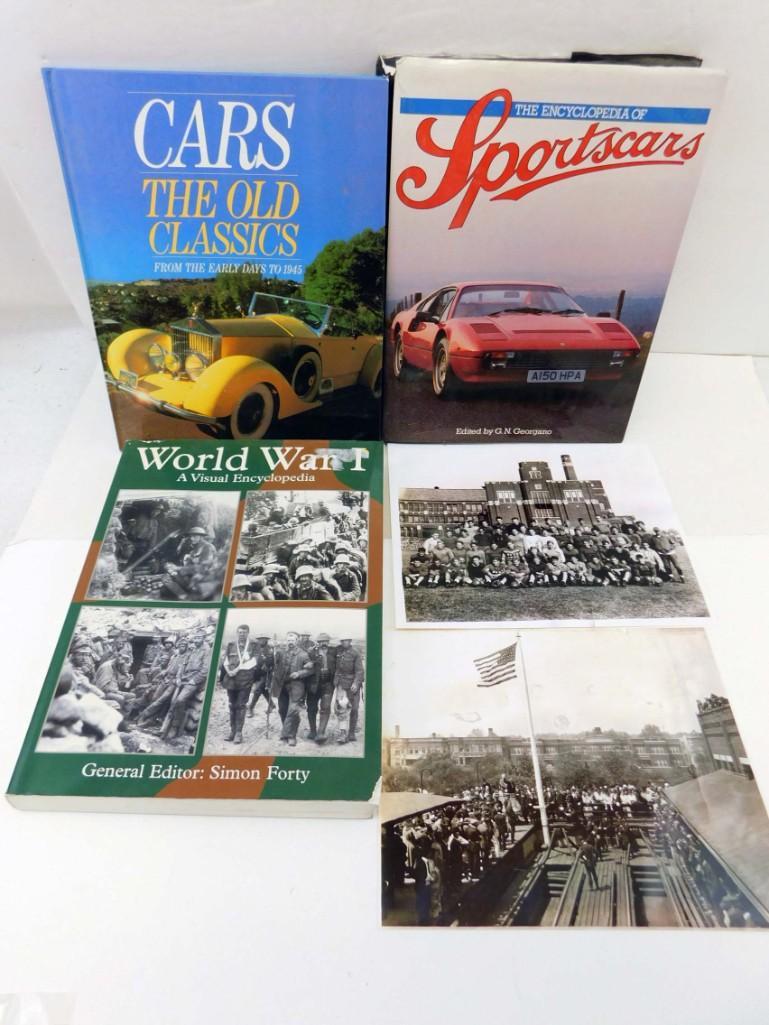 Books and Vintage Photos incl 1934 Photo of Lane Tech (1 of 6)