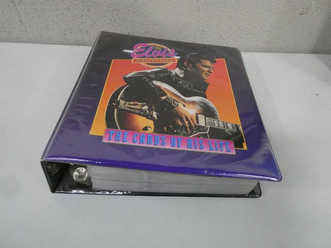 Large Binder full of Elvis Presley Trading Cards Feb 15, 2022 Denotter Auctions, LLC in IL