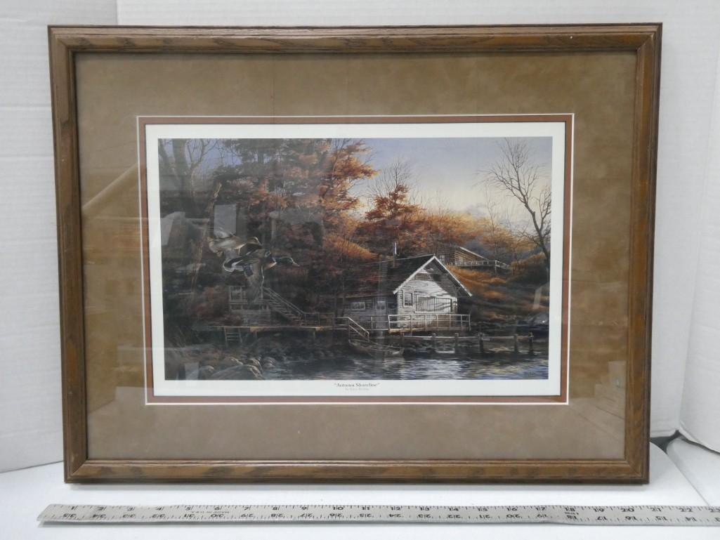 Framed Print "Autumn Shoreline" Terry Redlin (1 of 3)