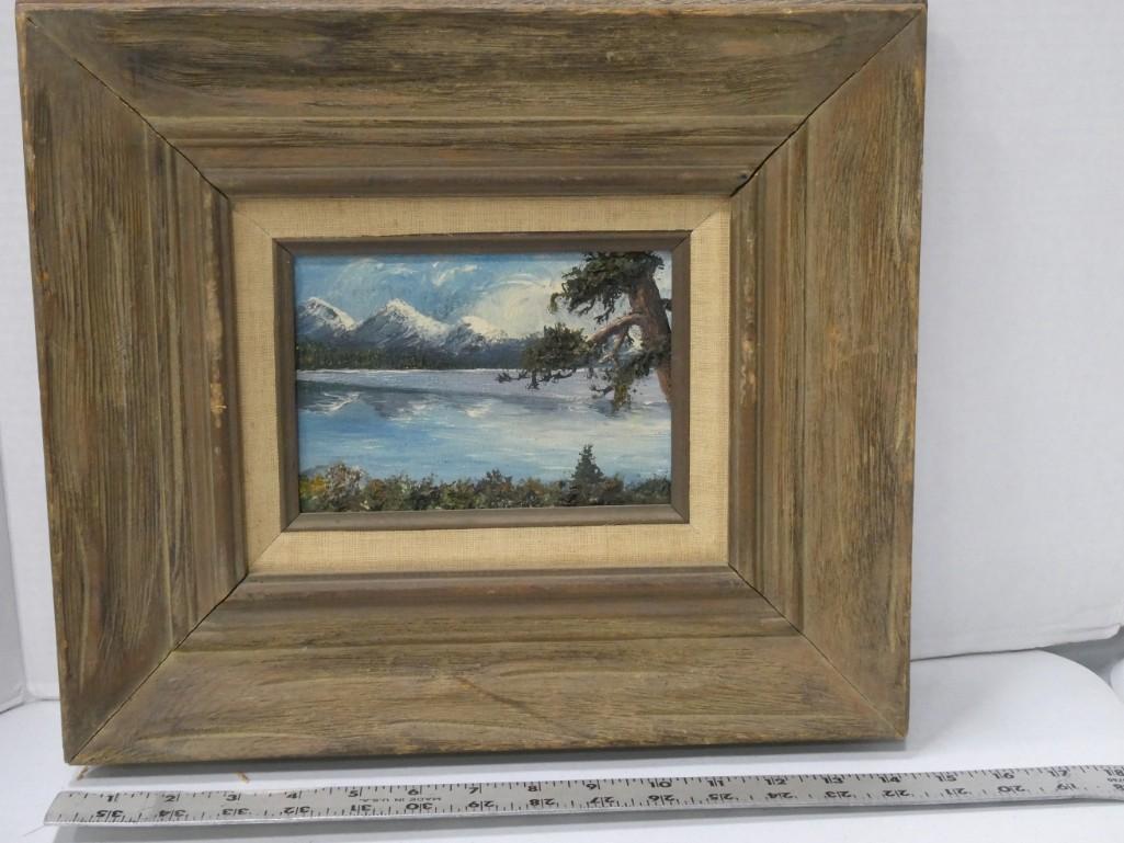 Framed Oil Painting M. Gutowsky (1 of 3)