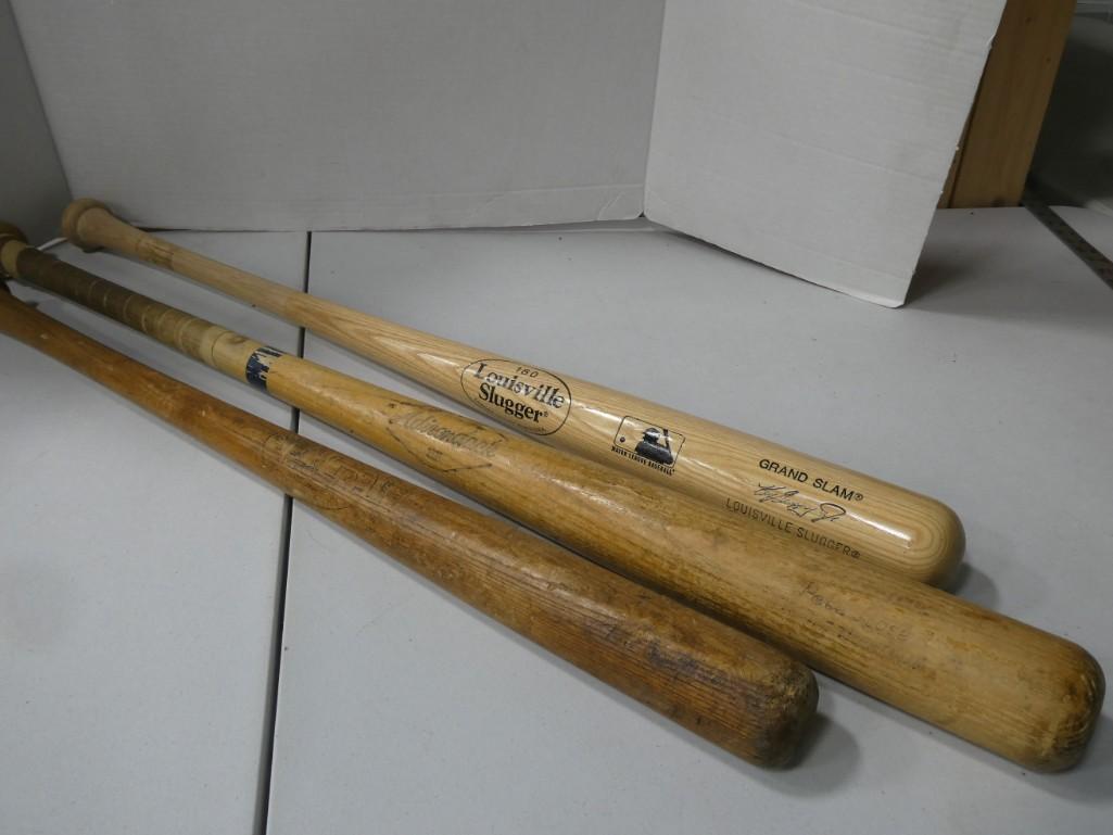 3 Vintage Baseball Bats (1 of 5)