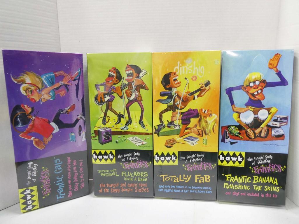 4 Hawk Frappin Family of Fidgeting Frantics Model Kits (1 of 2)