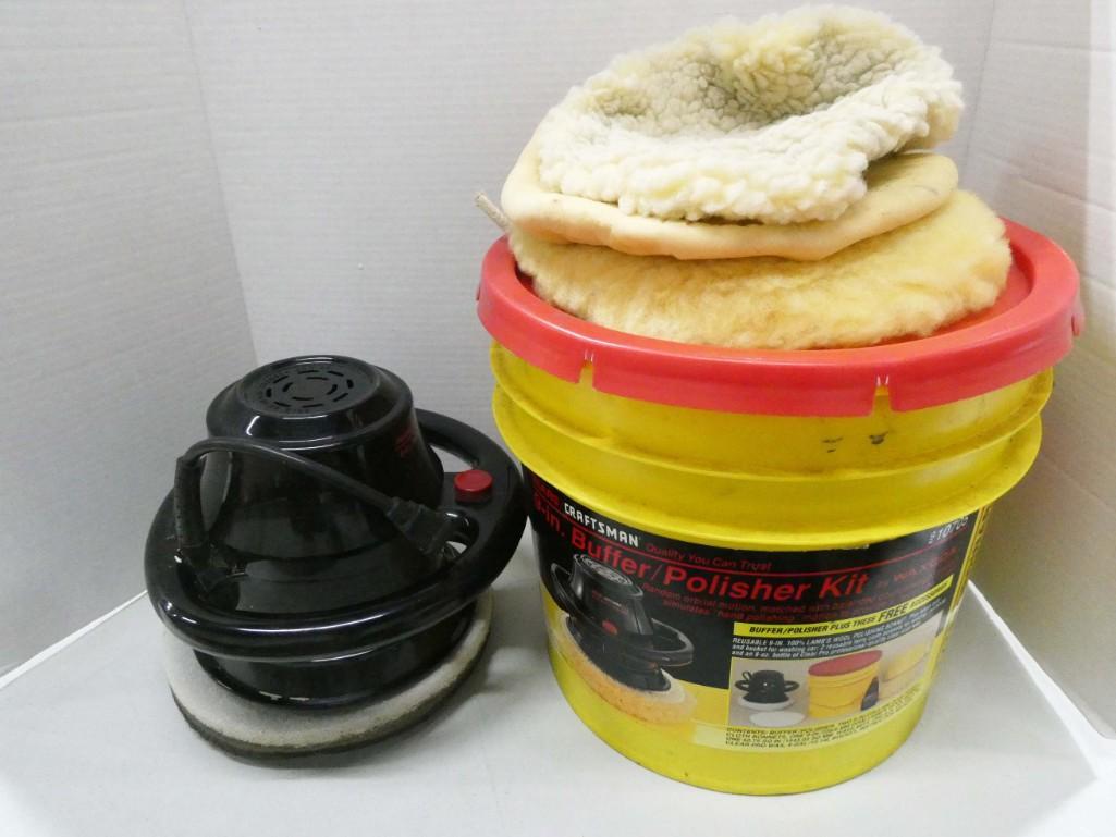 Sears Craftsman 9 inch Buffer Polisher Kit (1 of 2)