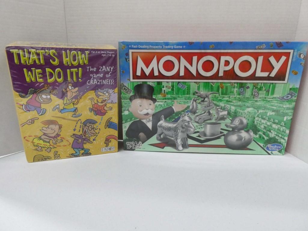 2 New Board Games incl That's How We Do It and Monopoly (1 of 1)