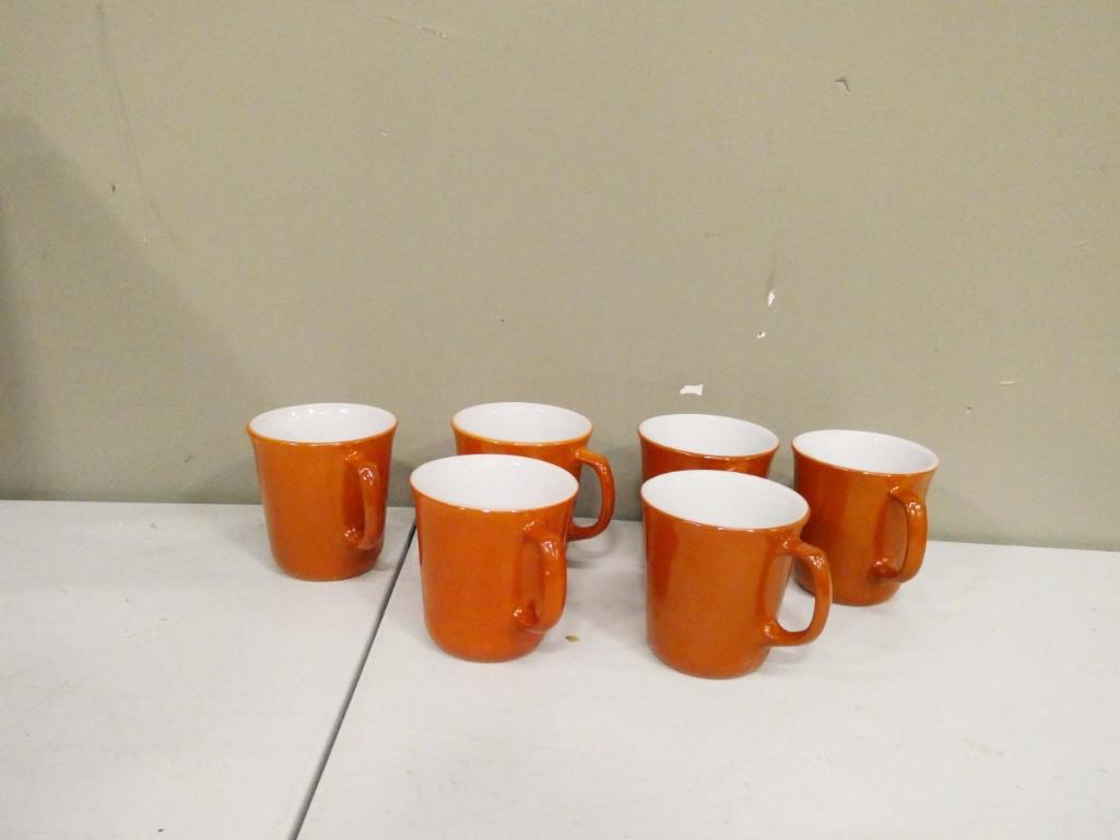 3 Vintage Pyrex and 3 Corning Coffee Cups (1 of 4)