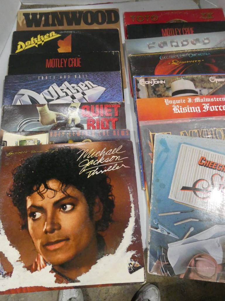 LP Records incl Motley Crue , Quiet Riot , Dokken , (1 of 3)