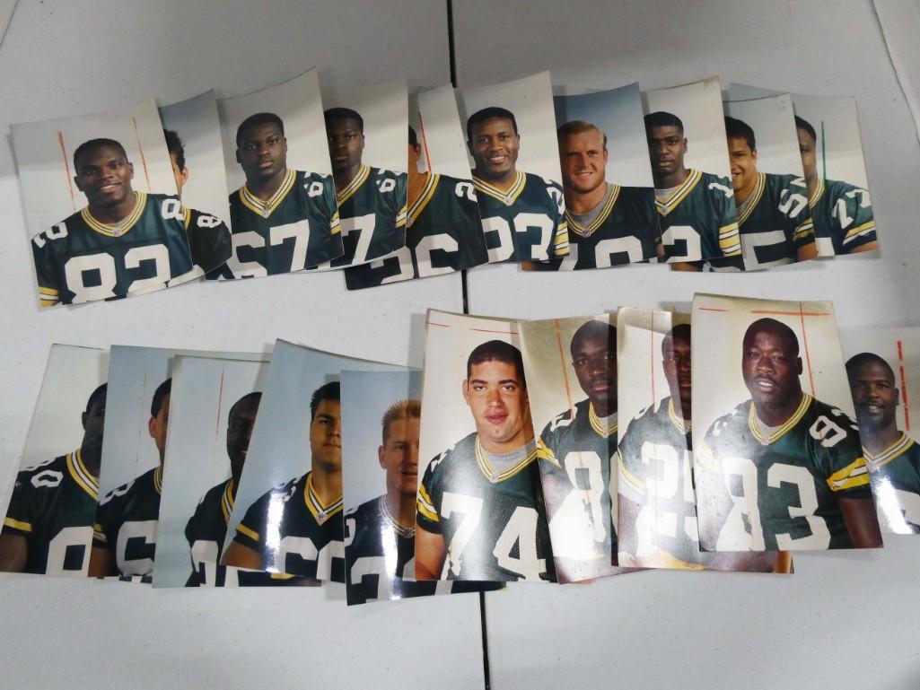 Lot of Green Bay Packers Photos: Lot of Green Bay Packers Football Player Photos