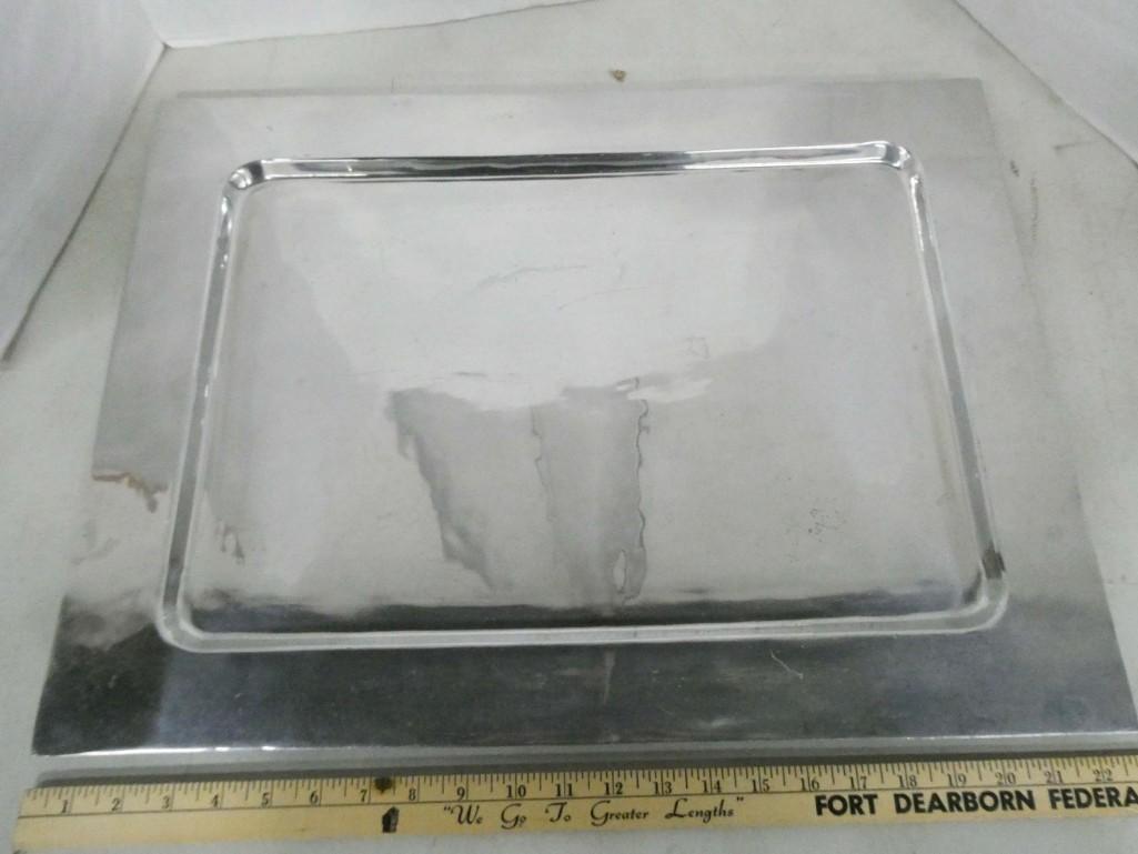 Signed Square Serving Tray (1 of 3)