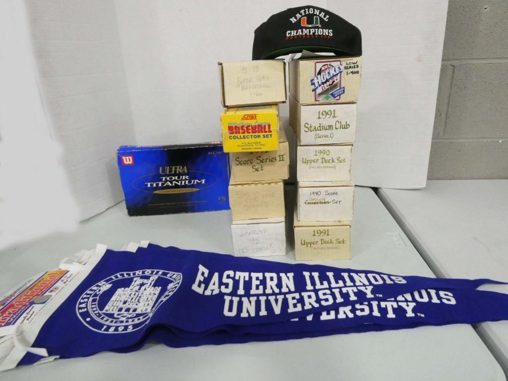 Large Lot of Baseball Cards, Eastern Illinois (1 of 3)