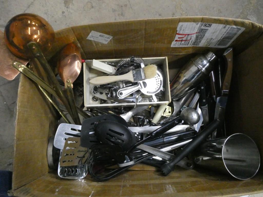 Lot of Utensils , Bar Items , etc (1 of 1)
