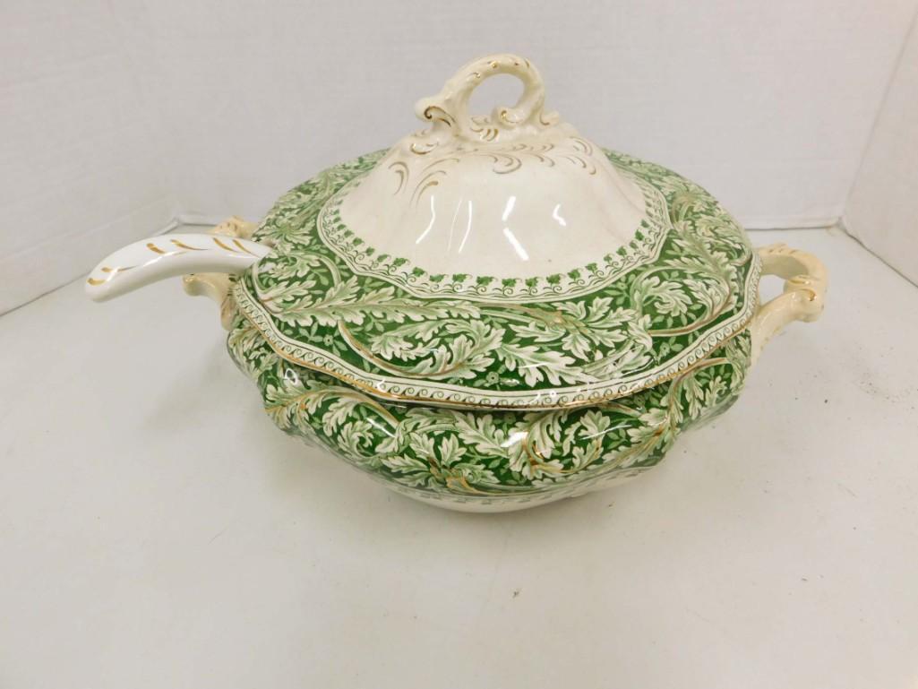 Bunbury Waterloo Potteries Soup Tureen with Dipper (1 of 5)