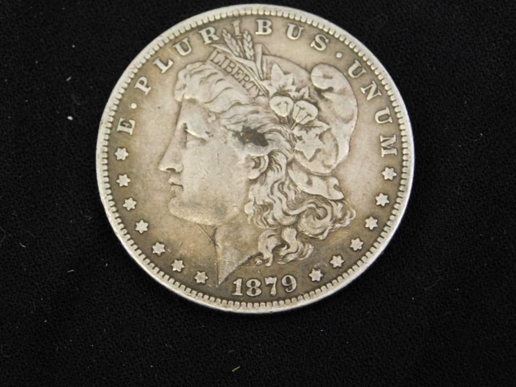 1879-P Morgan Silver Dollar 90% Silver (1 of 2)
