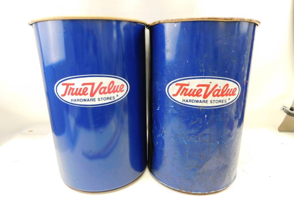 2 True Value Hardware Stores Garbage Cans (1 of 3)