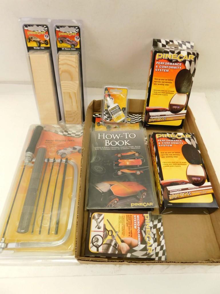 Pine Derby Car Supplies , Book , etc (1 of 3)