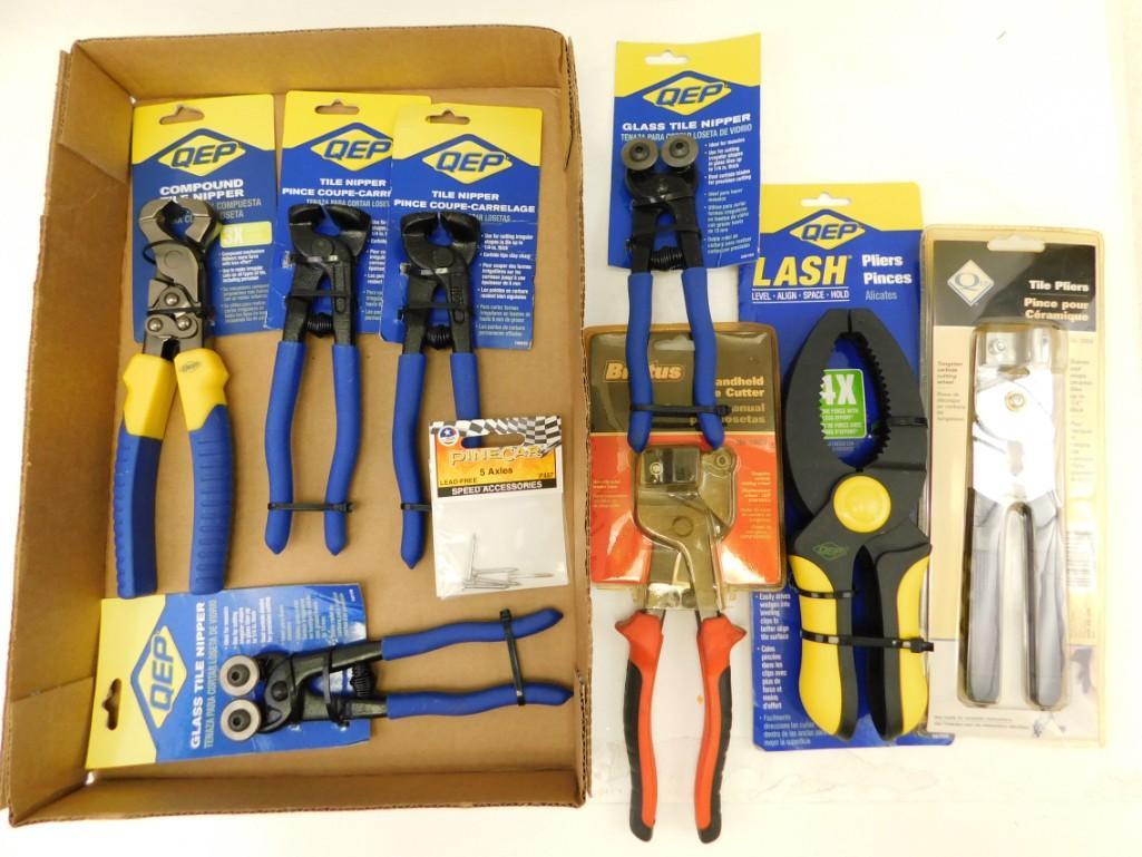 New Tool Lot incl Tile Nippers , Tile Cutter , Tile (1 of 3)