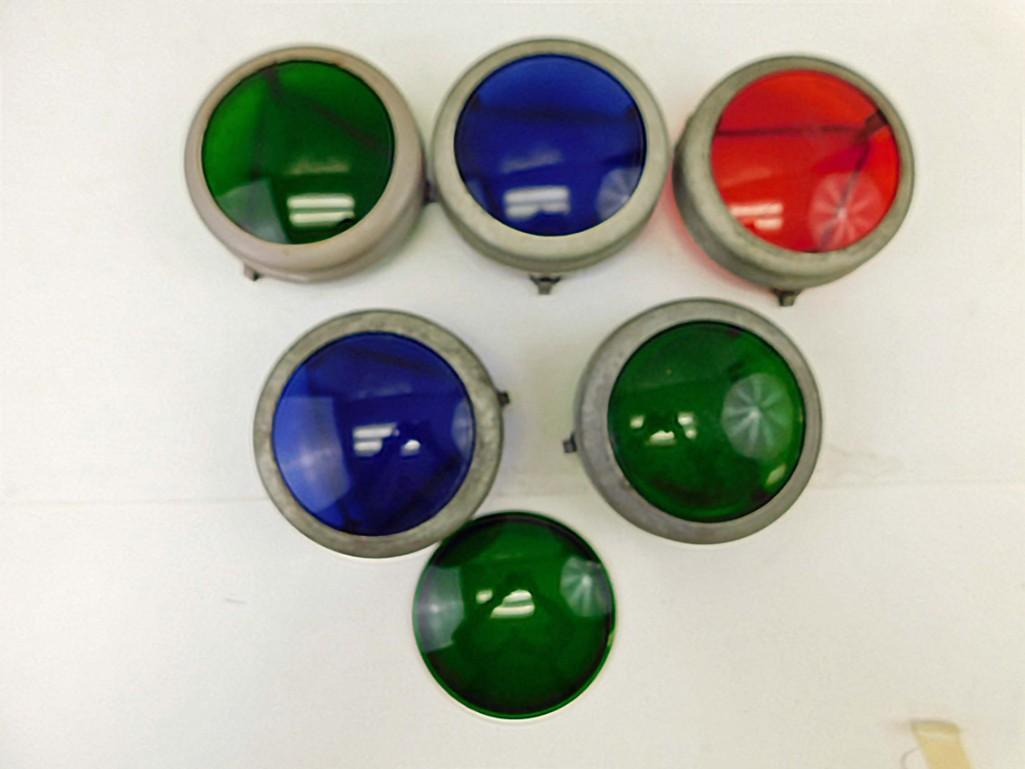 Vintage Light Covers Red Blue Green (1 of 3)