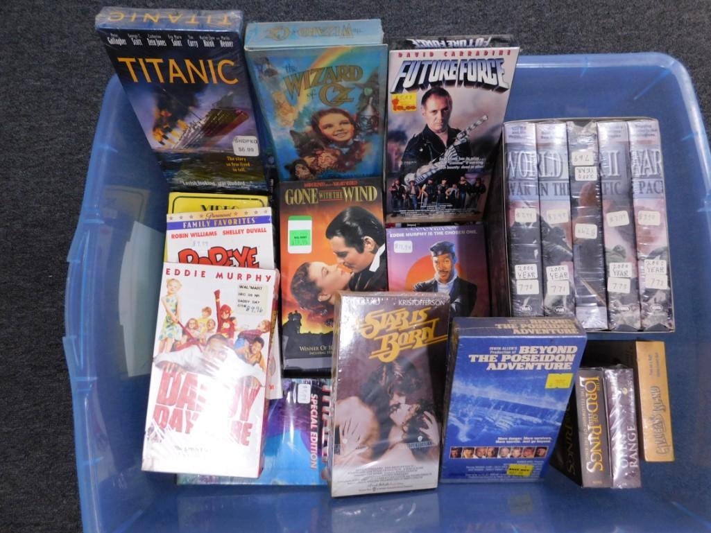 VHS Movies incl Gone with the Wind , a Star is Born , The Wizard of Oz , Popeye , etc: VHS Movies incl Gone with the Wind , a Star is Born , The Wizard of Oz , Popeye , etc