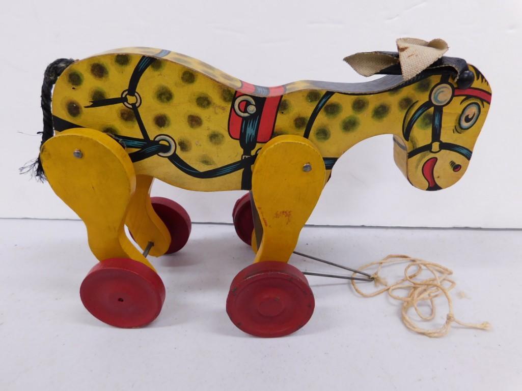 Antique 1926 Maude the Kicking Donkey Toy by Herman Fisher (1 of 4)