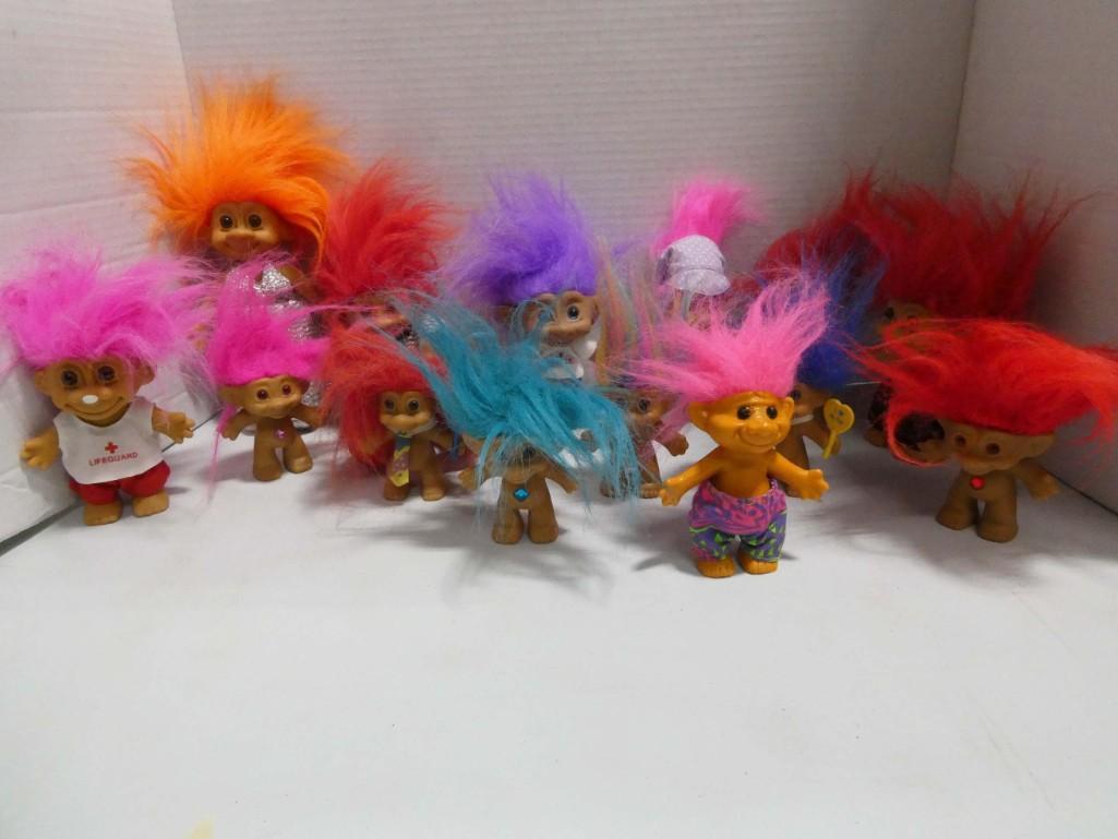 Lot of Troll Dolls (1 of 3)