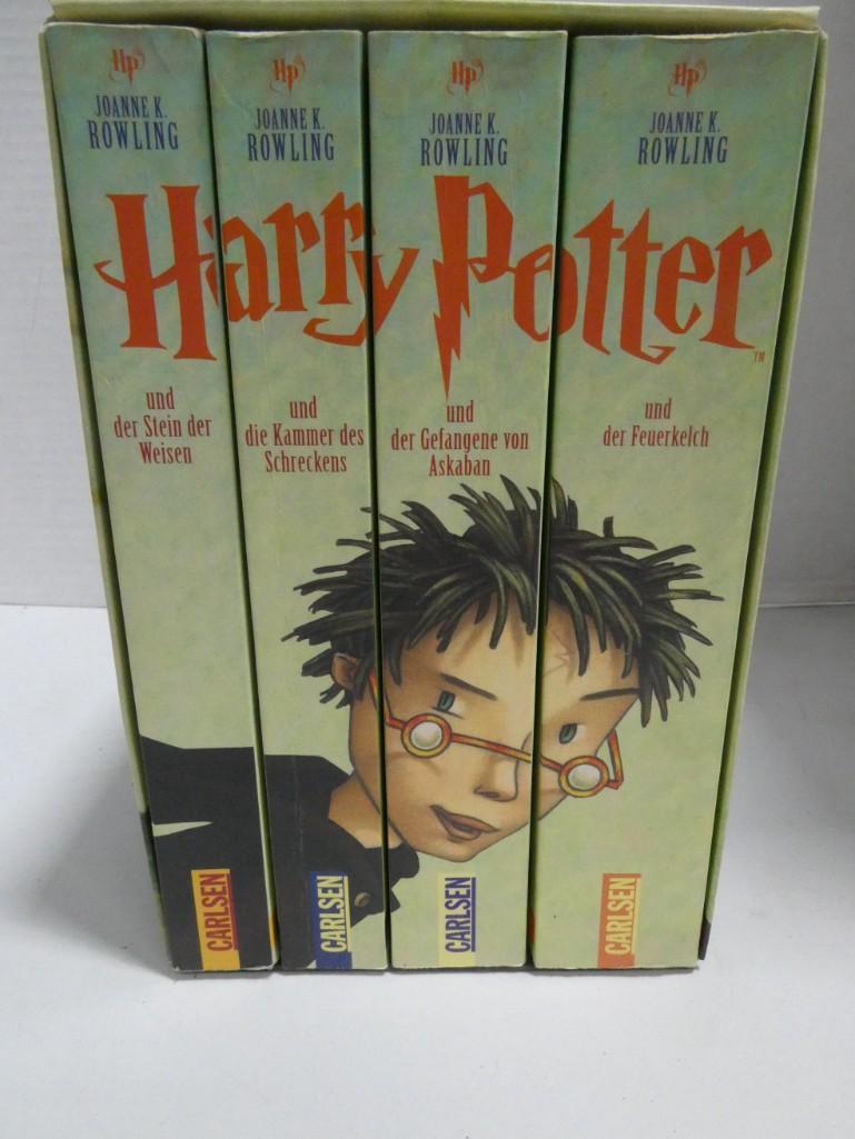 Set of 4 Harry Potter Books in German (1 of 1)