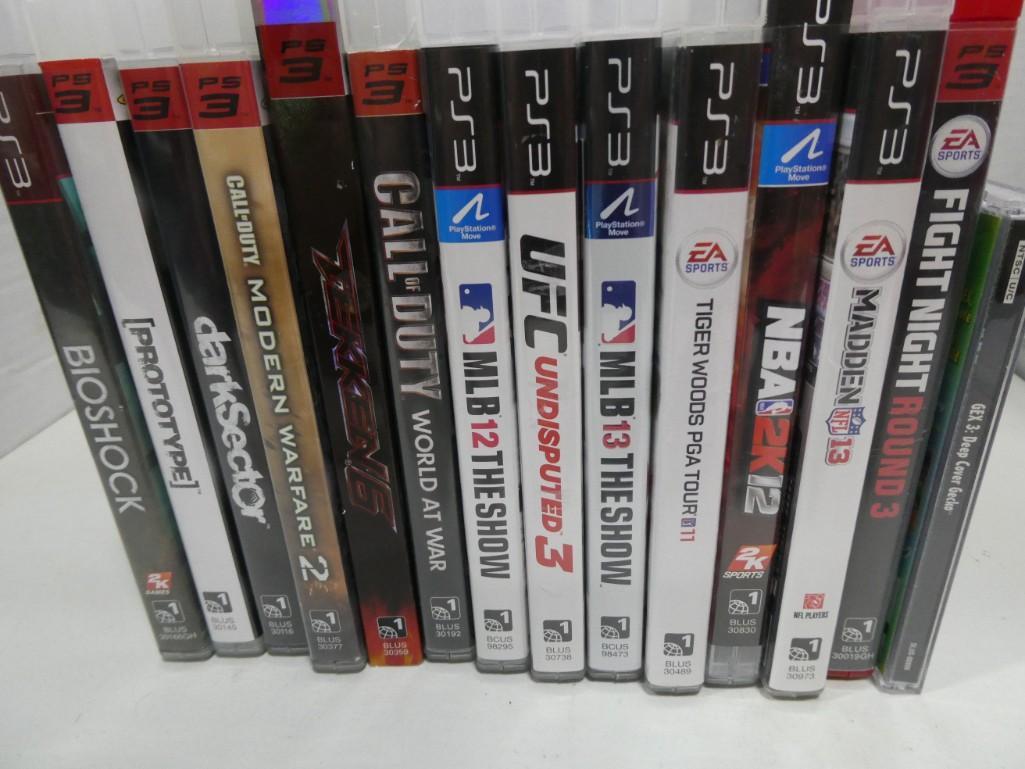 PS3 Video Game Lot incl Dark Sector , Bioshock , Fight Night Round 3 , etc (1 of 1)