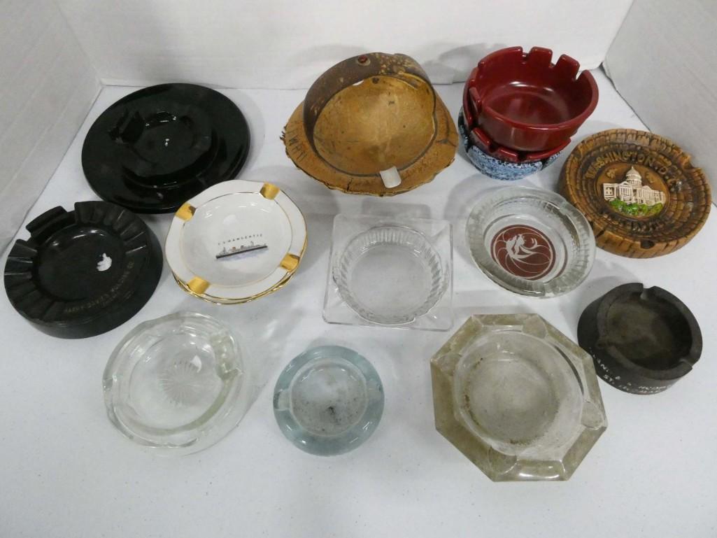 Lot of Ashtrays: Lot of Ashtrays
