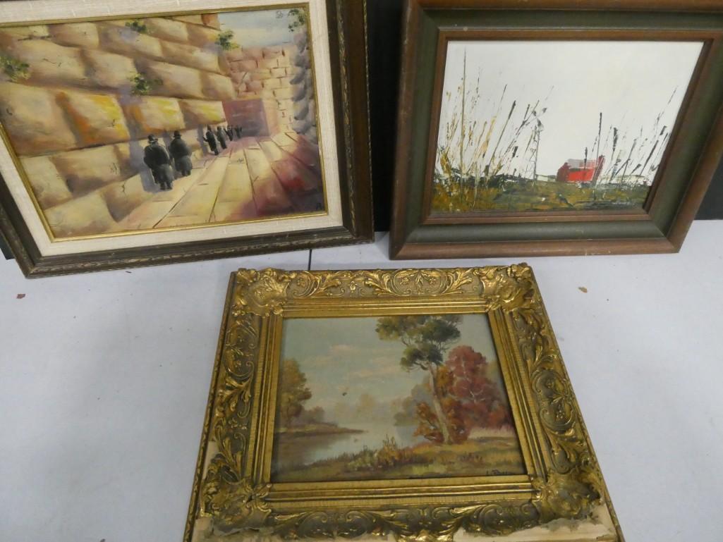 Lot of vintage Framed Art (1 of 4)