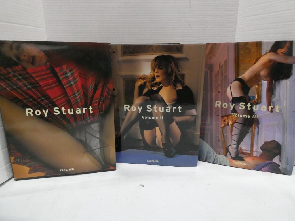 Roy Stuart Taschen Erotic Photo Books volumes I II and III: Roy Stuart Taschen Erotic Hardcover Photo Books volumes I II and III